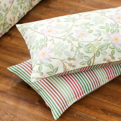 

COWZY pillowcases Home Textiles cotton pillowcases High-density high-density twill pillowcases Pillow sets of vine fine radish 48 * 74cm