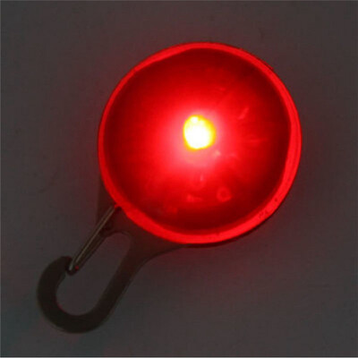 

MyMei Hot Fascinating Pet Dog Cat Puppy LED Flashing Collar Safety Night Light Pendant RED