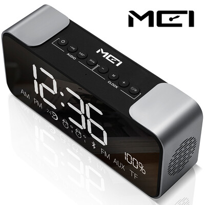

MASHI Wireless Bluetooth Electronic Alarm Clock Speakers