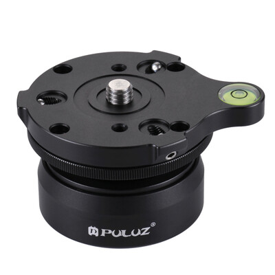 

PULUZ 38 inch Thread Dome Professional Tripod Leveling Head Base with Bubble Level