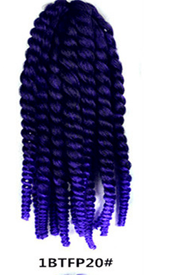 

1 шт. Цветное волокно Big Bang Wig African Little Hail Hair African Twist Весеннее наращивание волос Bar Dance Decor Fun Games