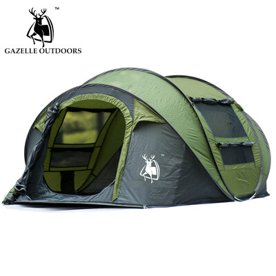 

OUTDOORS throw tent outdoor automatic tents throwing pop up waterproof camping hiking tent waterproof large family tents
