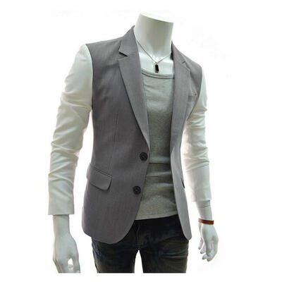 

Zogaa New Men's Suit Matching Color Slim
