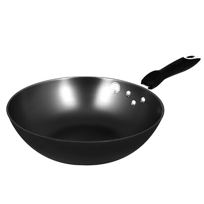 

Jingdong Supermarket Cooking Queen&39s Stainless Steel Cast Iron Wok 30cm Healthful Wear-resistant Uncoated Gas-fired Induction Cooker Universal C30D1