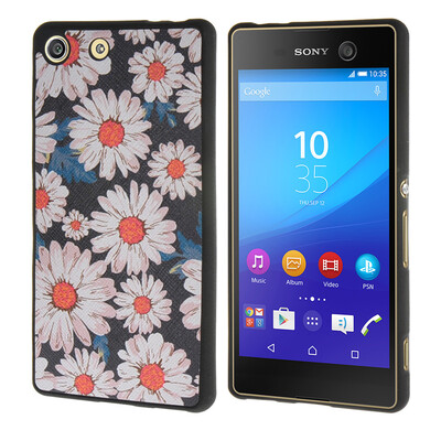 

MOONCASE ЧЕХОЛ ДЛЯ Sony Xperia M5 [Personality Patterns] Flexible Soft Silicone Gel TPU Skin Protective /a10