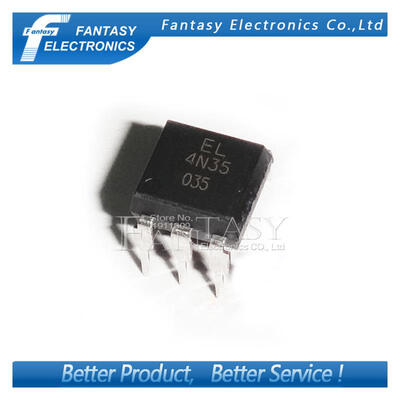 

100PCS EL4N35 DIP6 4N35 DIP new and original IC free shipping