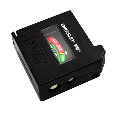 

Тестер аккумуляторной батареи 1.5 / 9V Аккумуляторная батарея AA / AAA / C / D Проверка напряжения на ячейке