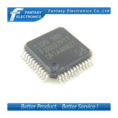 

5PCS TMS320F28027PTT TQFP TMS320F28027 F28027PTT DSP new and original free shipping