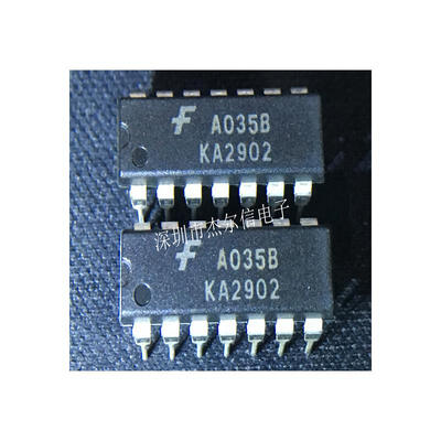

10PCSLOT KA2902 KA2902D DIP-14 new&original electronic components ic kit with tracking