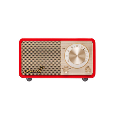 

SANGEAN MOZART New Year Red Mini Wireless Wooden Speaker Radio Portable Bluetooth Speaker