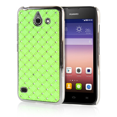 

MOONCASE Hard Chrome Plated Star Bling Back ЧЕХОЛ ДЛЯ Huawei Ascend Y550 Green