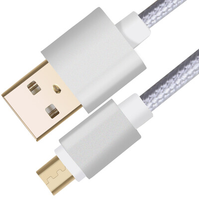 

Hyundai (HYUNDAI) KS20 компьютерный кабель для передачи данных USB Эндрюс мобильный телефон быстрый зарядный кабель для передачи данных 2A быстрый зарядный кабель данных для мобильных телефонов Andrews 1,5 м серебристый