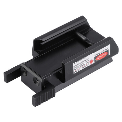 

650nm 5mW Tactical Red Dot Laser Sight Rail Mount 20mm for Hunting