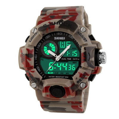 

SKMEI 0531 Men Fashion Style LED Digital Luxury Military Army Quartz Watch