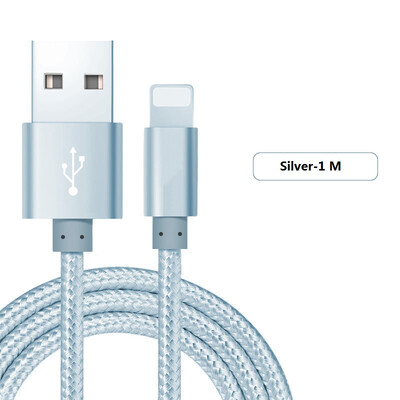 

Apple Data Line USB Data Cable для Iphone / Ipad Быстрая зарядка Нейлон Зарядка кабеля Молния USB-кабель с нейлоном для Iphone