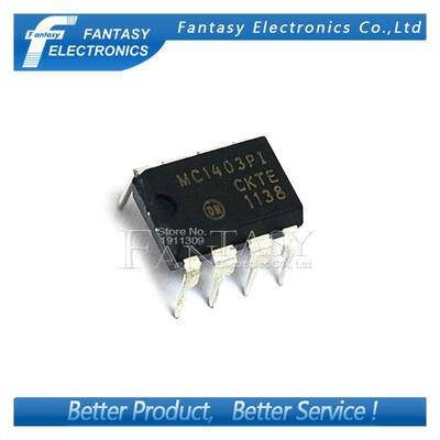 

50PCS MC1403PI DIP8 MC1403P DIP MC1403 new and original IC free shipping