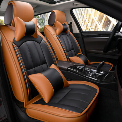 

Jody Five Four Seasons General Motors Cushion Leather Seat Cushion Luxury Cushion Cayenne Yellow