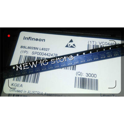 

50pcslot Free Shipping BSL802SN L6327 MOSFET N-CH 20V 75A TSOP6 BSL802SNL6327 6327 L6327 PG-TSOP6-6