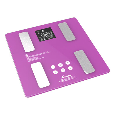 

Shan Ying SYE-2015D7 electronic scale fat scale body fat scale weight scale home electronic (crystal purple
