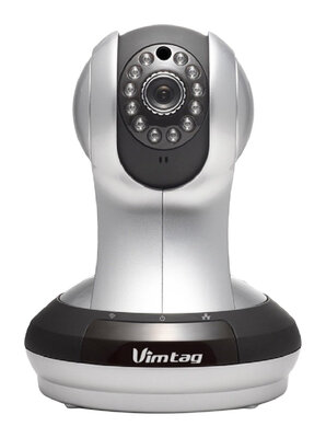 

VimTag VT-361 HD, Home Security Cloud IP Camera, IP/Network ,Wireless, Video Monitoring, Surveillance, Motion Detection Push Alerts, plug/play, Pan/Tilt with Two-Way Audio and Night Vision