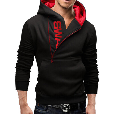 

Stylish Men's Slim Warm Hooded Sweatshirt Zipper Coat Jacket Outwear Sweater