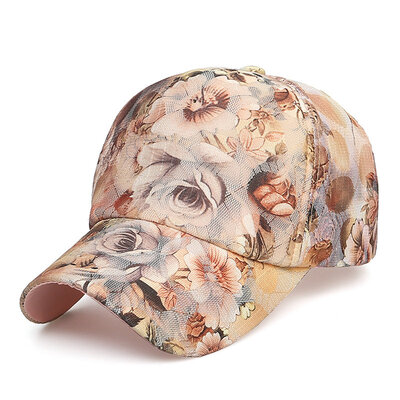 

Guttavalli Vintage Rose Flowres Cotton LBaseball Caps Women Sunhats Lace Цветочные Популярные солнцезащитные очки Мужчины на открытом воздухе Регулируемая мягкая шляпа