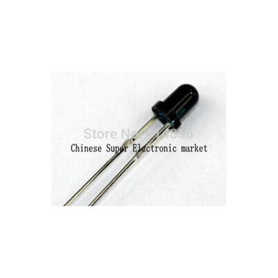 

10PCS 3MM receiver tube 940nm infrared receiver IR receiver