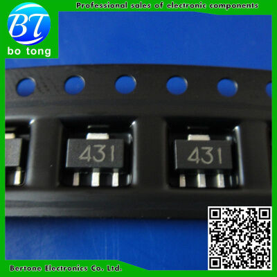 

Free Shipping 50pcslot TL431IPK TL431I TL431 TI SOT-89 IC