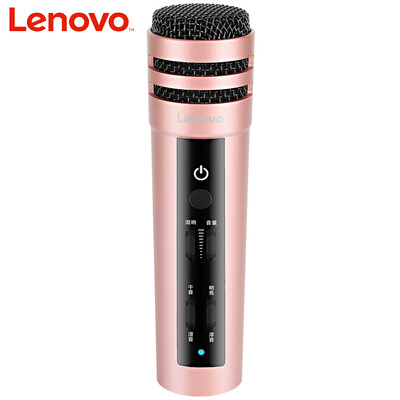 

Lenovo UM10C мобильный телефон микрофон национальный караоке якорь выделенный микрофон Apple Andrews конденсатор микрофон аудио компьютер пение KTV эффект молодежная версия розовое золото