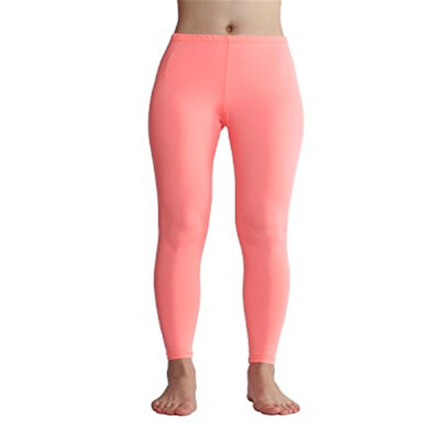 

2018 New 14 Colour Fashion Adult women Sexy Slim Tight Lycra Spandex Zentai pleated Middle-Waisted Skinny Pants Pure Color