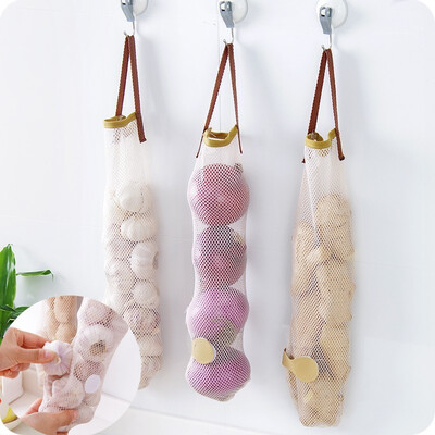 

Creative Kitchen Wall Hanging Net Bag Fruit Vegetables Storage Bags