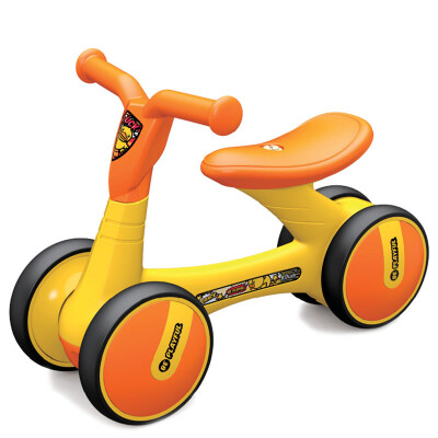 

Le Luddy baby walker slide car childrens scooter balance car yo car baby toddler bicycle child toy car birthday gift rollover small yellow duck 1-3 years old