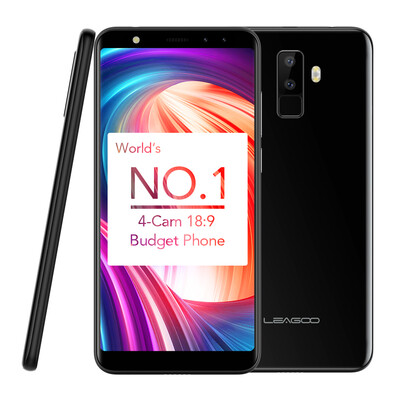 

Leagoo M9 5.5 дюймов 18:9 полный Экран 13MP 4 камеры смартфона mt6580 4 ядра 2 ГБ Оперативная память 16 ГБ 2850 мАч android7.0 отп