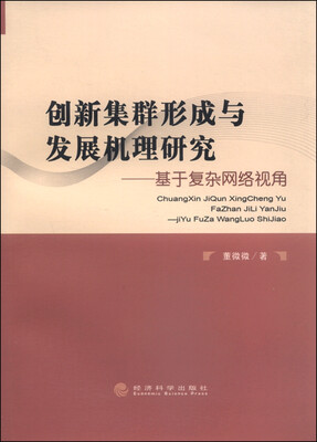 

创新集群形成与发展机理研究：基于复杂网络视角