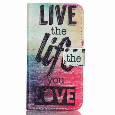 

милый мультик живописи любви цветок мити бумажник дела для Samsung Galaxy J2 j200 j200f сотовый телефон для J2