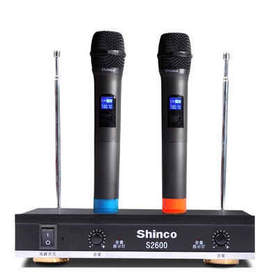 

Shinco (Shinco) S2600 микрофон беспроводной микрофон профессиональный дома КТВ / караоке OK / компьютер K песня костюм один на двоих