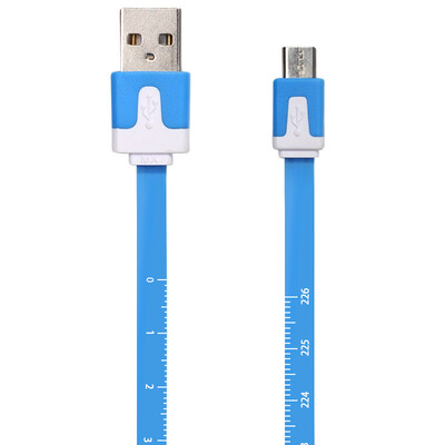 

Micro USB кабель клещ Moqi Si / зарядный кабель / кабель Эндрюс синий источник питания линия для Samsung 2.26 м / Huawei / проса