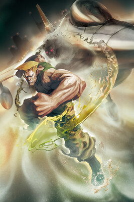 

guile street fighter living room home art decor fabric posters prints