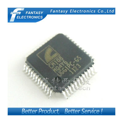 

1PCS CM108 QFP48 CM108AH QFP LQFP USB Audio IO Controller new&original free shipping
