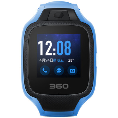 

360 phone watch X1 sports fast charge version of thin waterproof camera fast charge color screen positioning high precision sensor 360 phone watch W702 sky blue