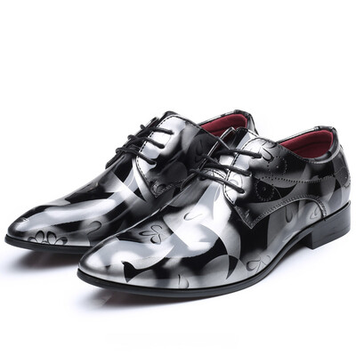 

JUQI Business Men Casual Leather Shoes