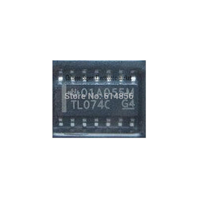

100PCS TL074CDR SOP-14 TL074CD TL074C TL074