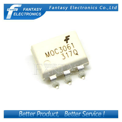 

50PCS MOC3061 SOP6 MOC3061 SOP SMD new&original IC free shipping