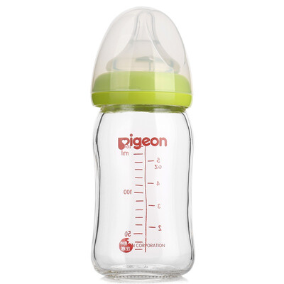 

Pigeon wide-bore glass bottle 160ml AA72 green