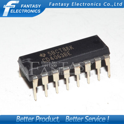 

10PCS CD4063BE DIP16 CD4063 DIP SMD new and original IC free shipping