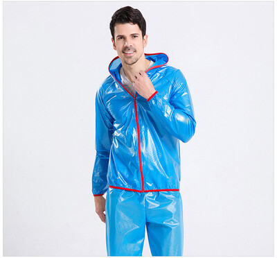 

Cycling clothes sports outdoor split raincoat suit waterproof riding suit adult riding raincoat
