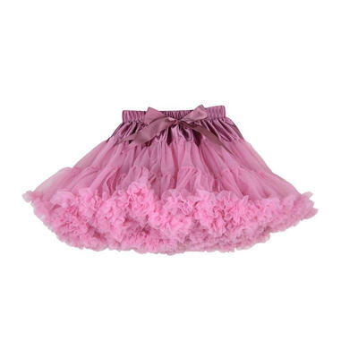 

Buenos Ninos Girl's Solid Color Dance Tutu Pettiskirt 1-10T