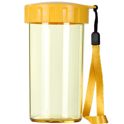 

【Jingdong Supermarket】 Tupperware (Tupperware) elegant plastic portable leak-proof heart children's water cup 310ml mint blue