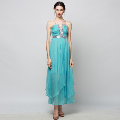 

CANIS@Women Long Sexy Evening Party Ball Prom Gown Formal Bridesmaid Cocktail Dress
