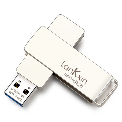 

Lancom core AEL1 USB 30 128G high-speed U disk metal rotating business U disk silver